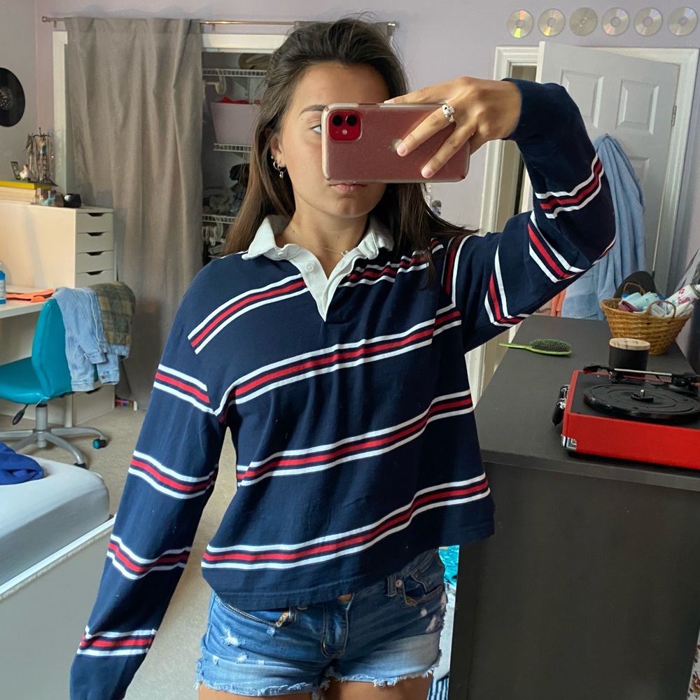 brandy melville collared shirt🇺🇸